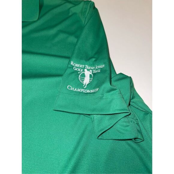 Chase 54 Kelly Green Golf‎ Polo Short Sleeve Size XL A24 - Picture 2 of 6